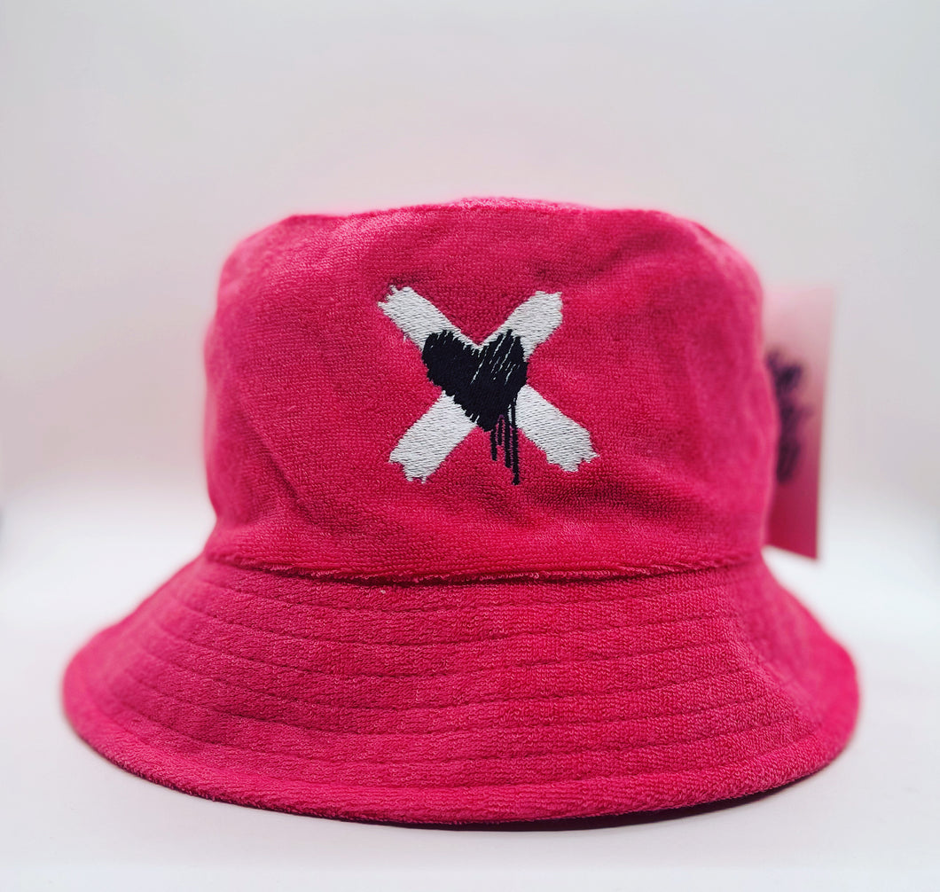 ***LIMITED EDITION*** Love Over Hate™ French Terry Bucket Hat PINK